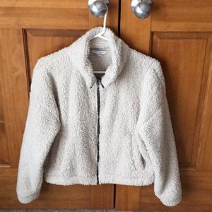 American Eagle Fleece Coat size Medium